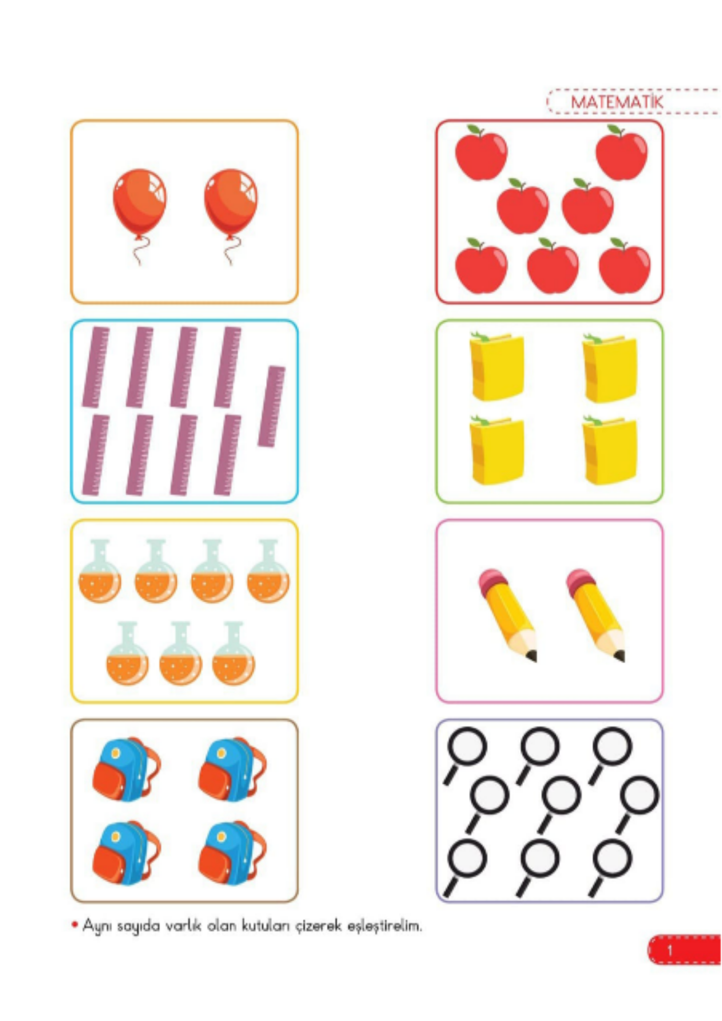 Okul Öncesi Matematik Kitabı