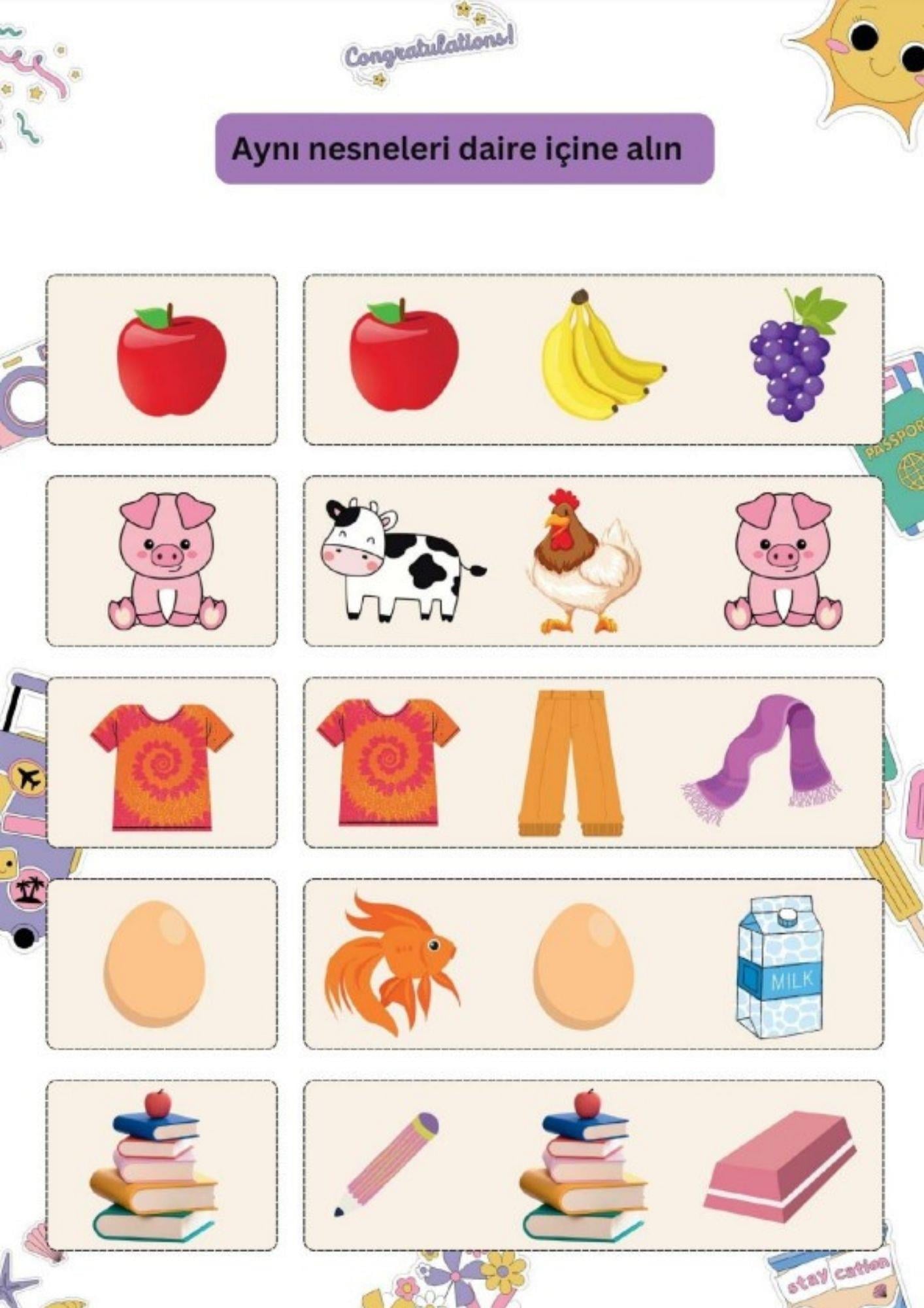 Okul Öncesi Matematik (YAZ-SİL Kitabı)
