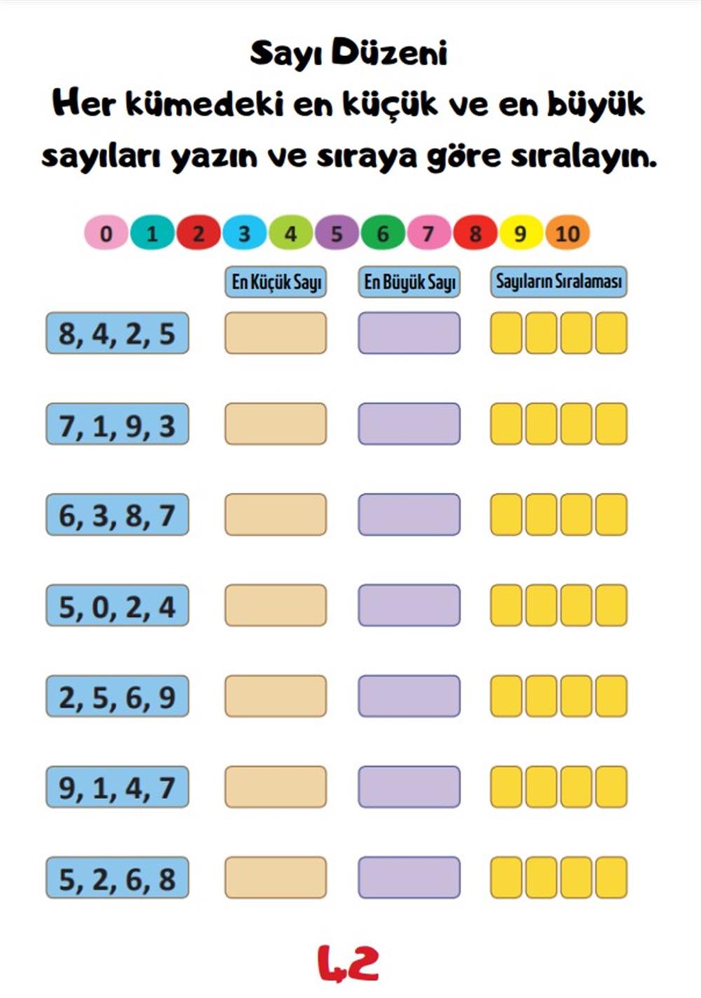 Okul Öncesi Matematik YAZ-SİL Seti