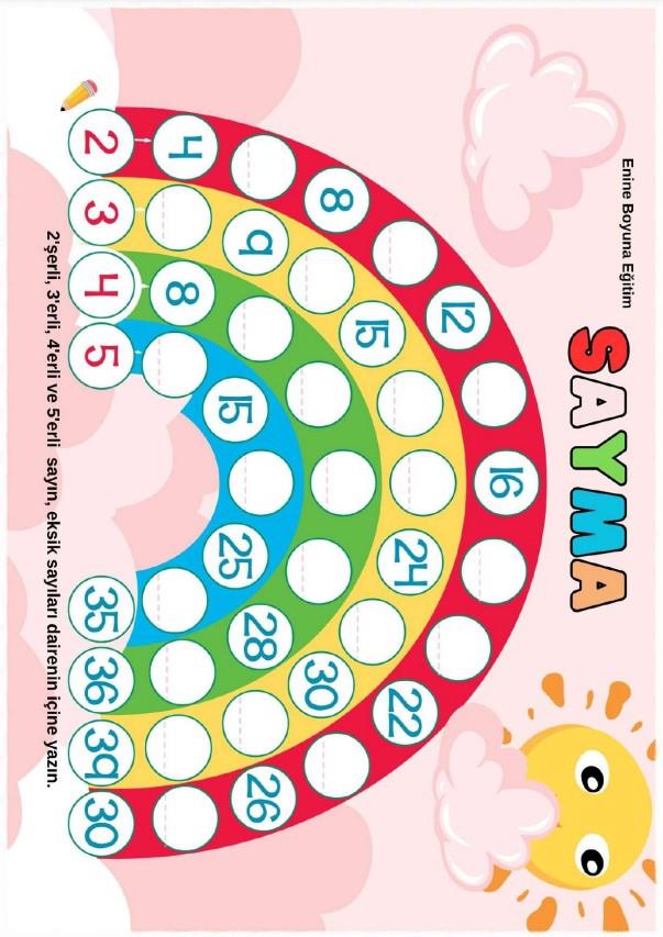 Okul Öncesi ve 1-2-3. Sınıflar Matematiğin KODLARI YAZ-SİL Eğitim Seti