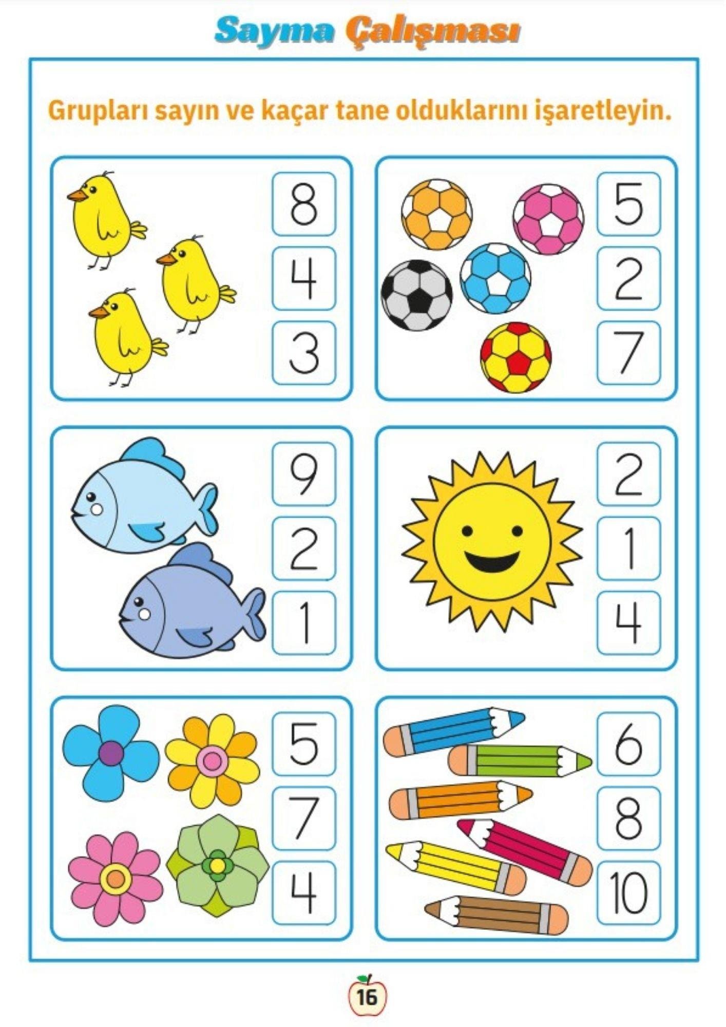Okul Öncesi ve Birinci Sınıflar Matematik Aktiviteleri (3 Kitap)