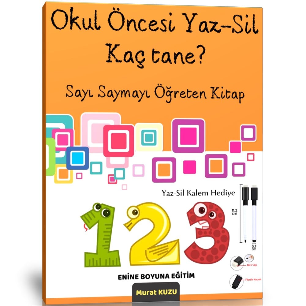 Okul Öncesi YAZ-SİL Kaç tane?