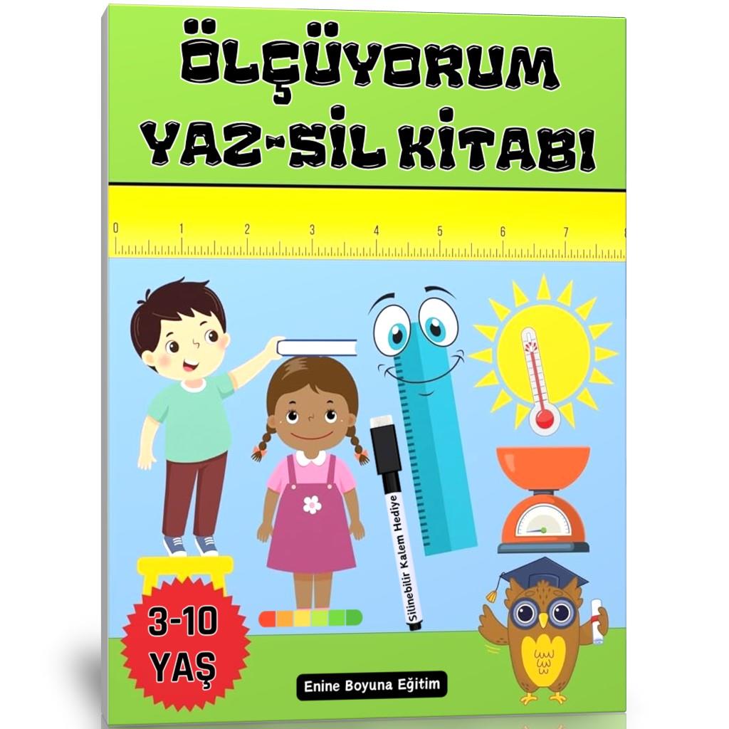 Ölçüyorum YAZ-SİL Kitabı