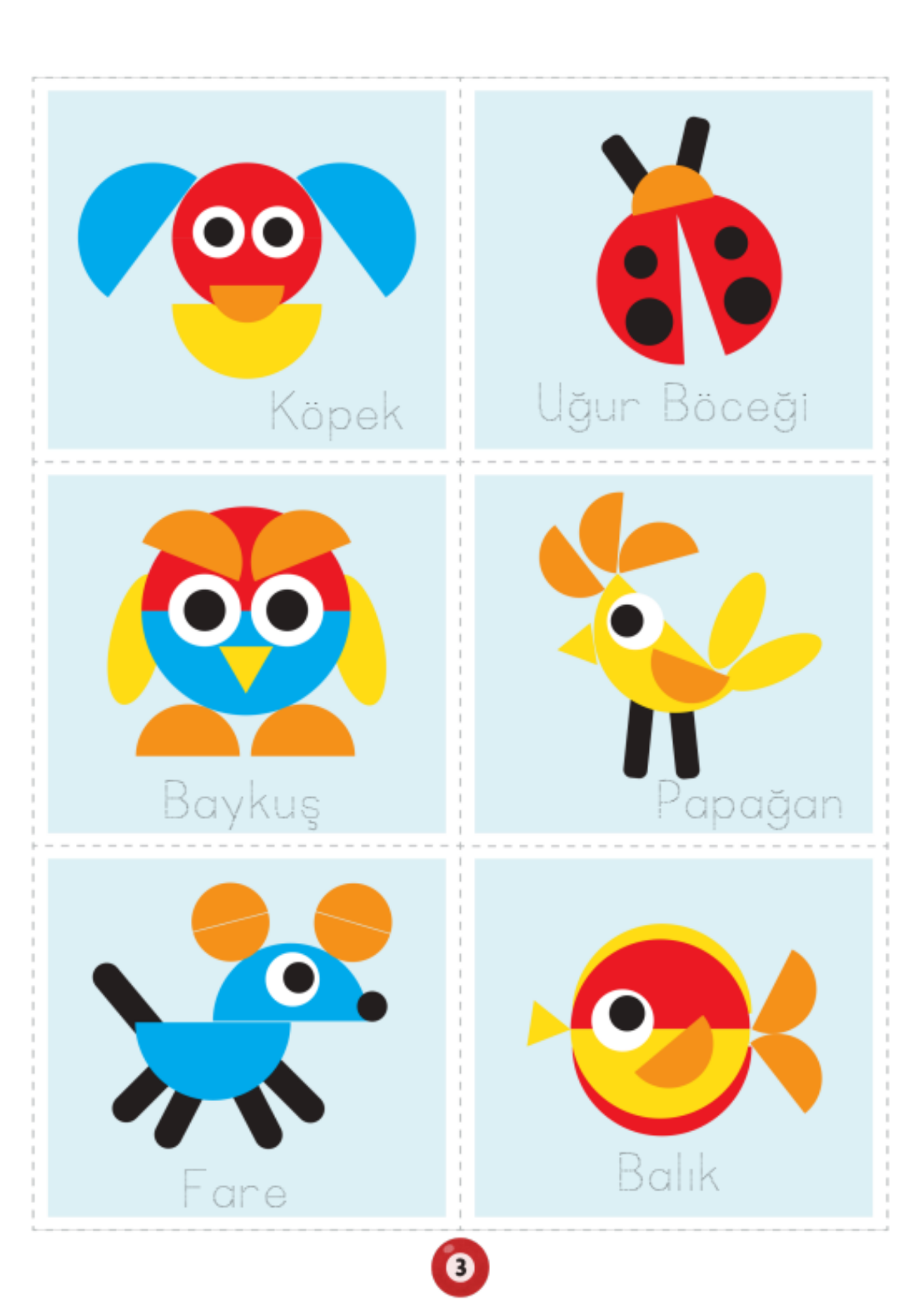 Origami Puzzle Oyun Seti (Laminasyonlu)
