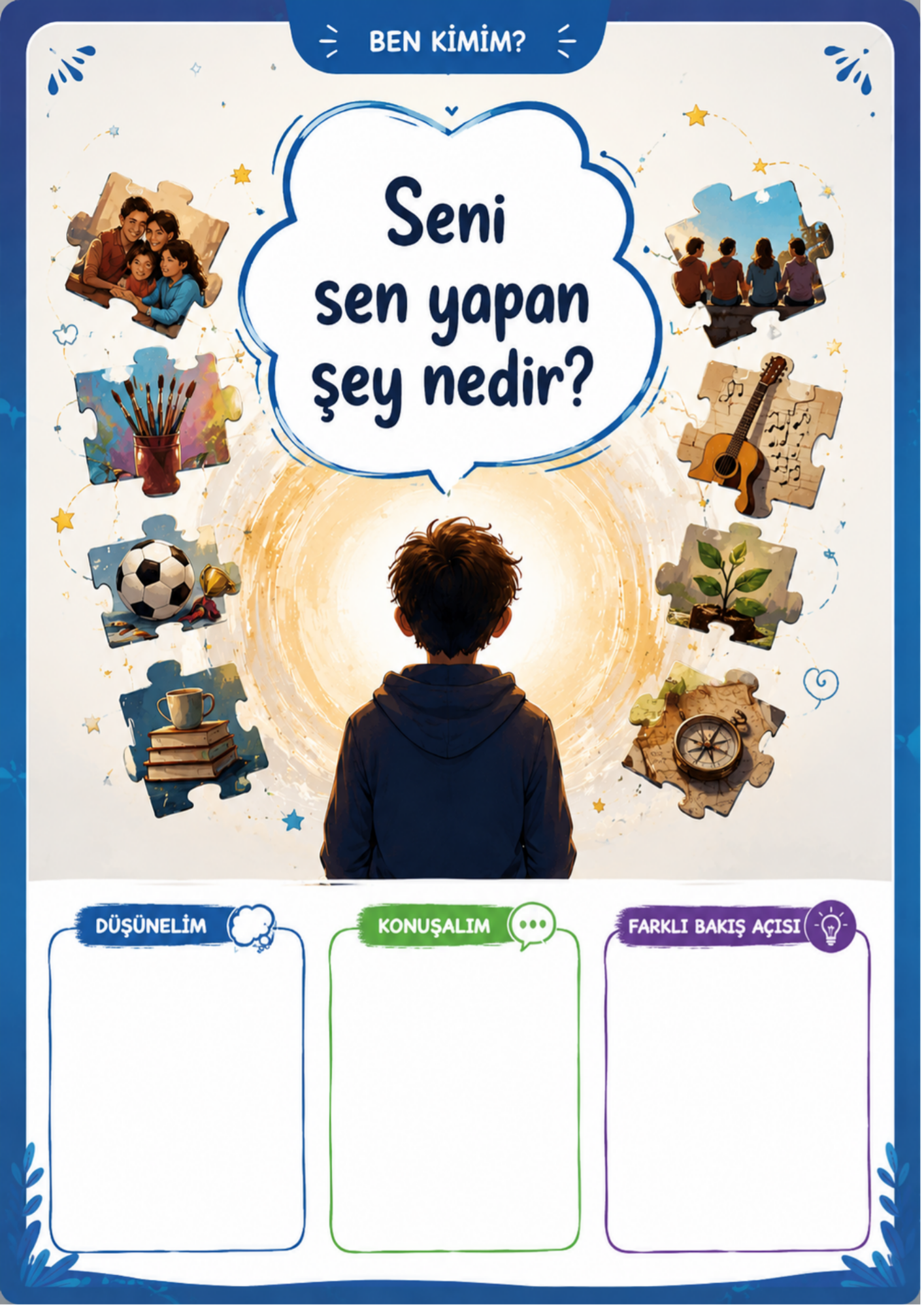 P4C Felsefe Sohbet Kartları Kitabı (Spiralli)
