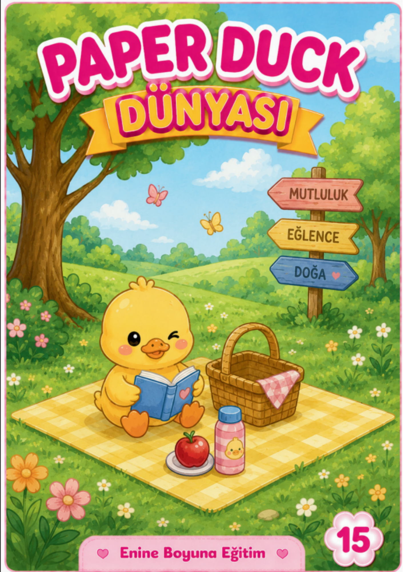 PAPER DUCK DÜNYASI – KES YAPIŞTIR CIRT CIRT AKTİVİTE SETİ