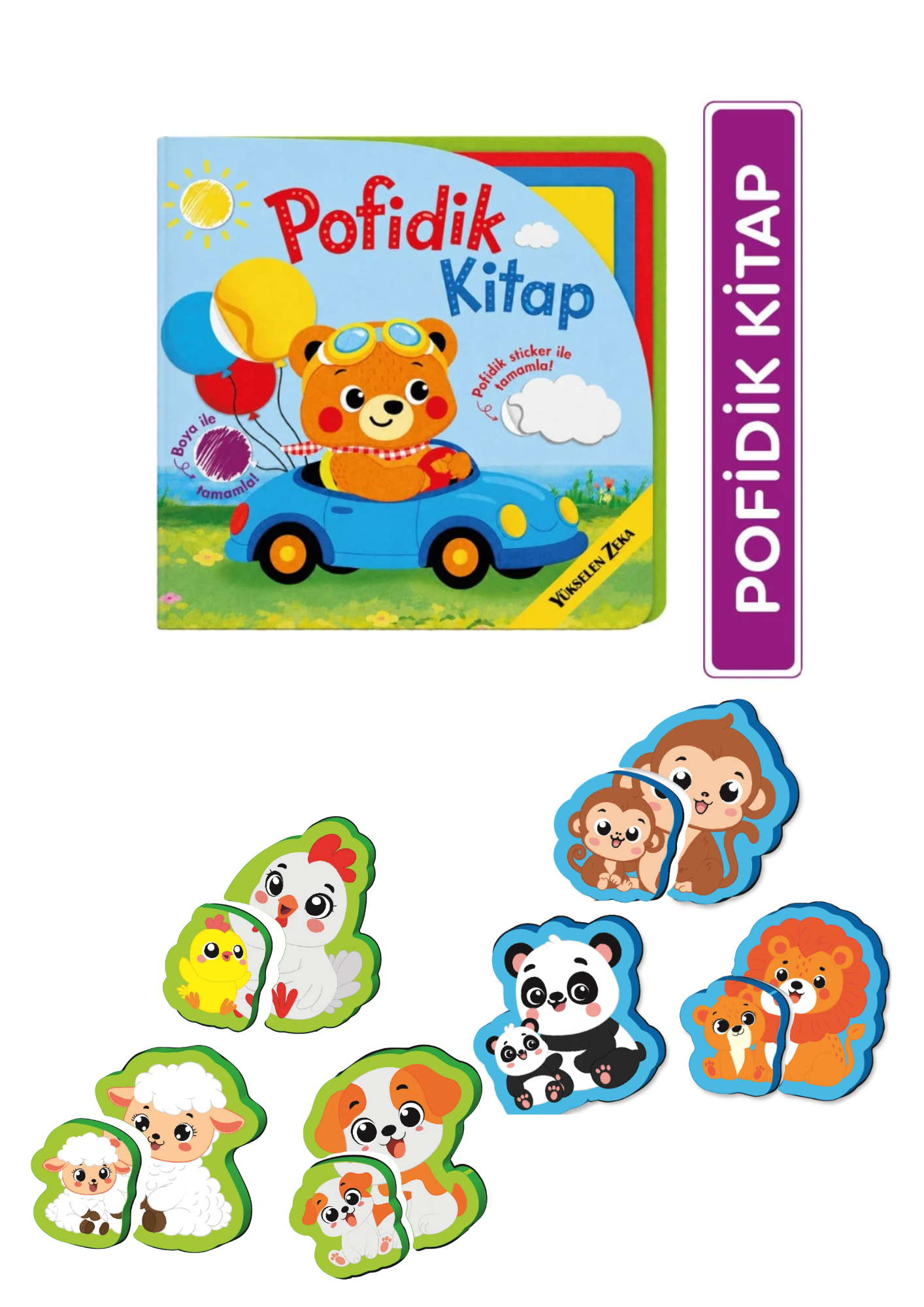 Pofidik Puzzle ve Kitap Seti
