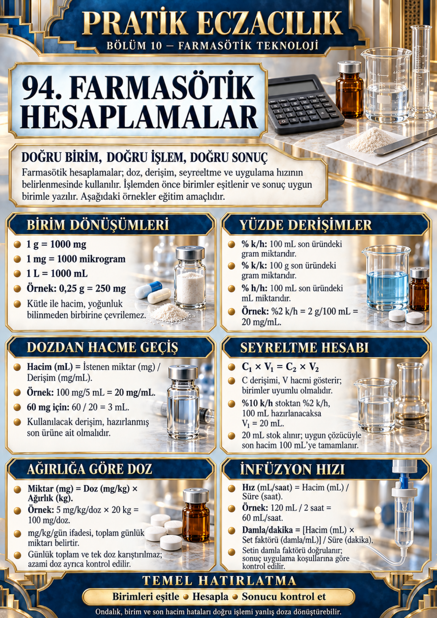 PRATİK ECZACILIK – Temel Bilimlerden Klinik Uygulamaya