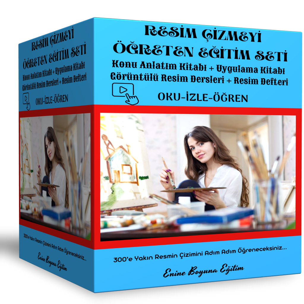 Resim Çizmeyi Öğreten Eğitim Seti 