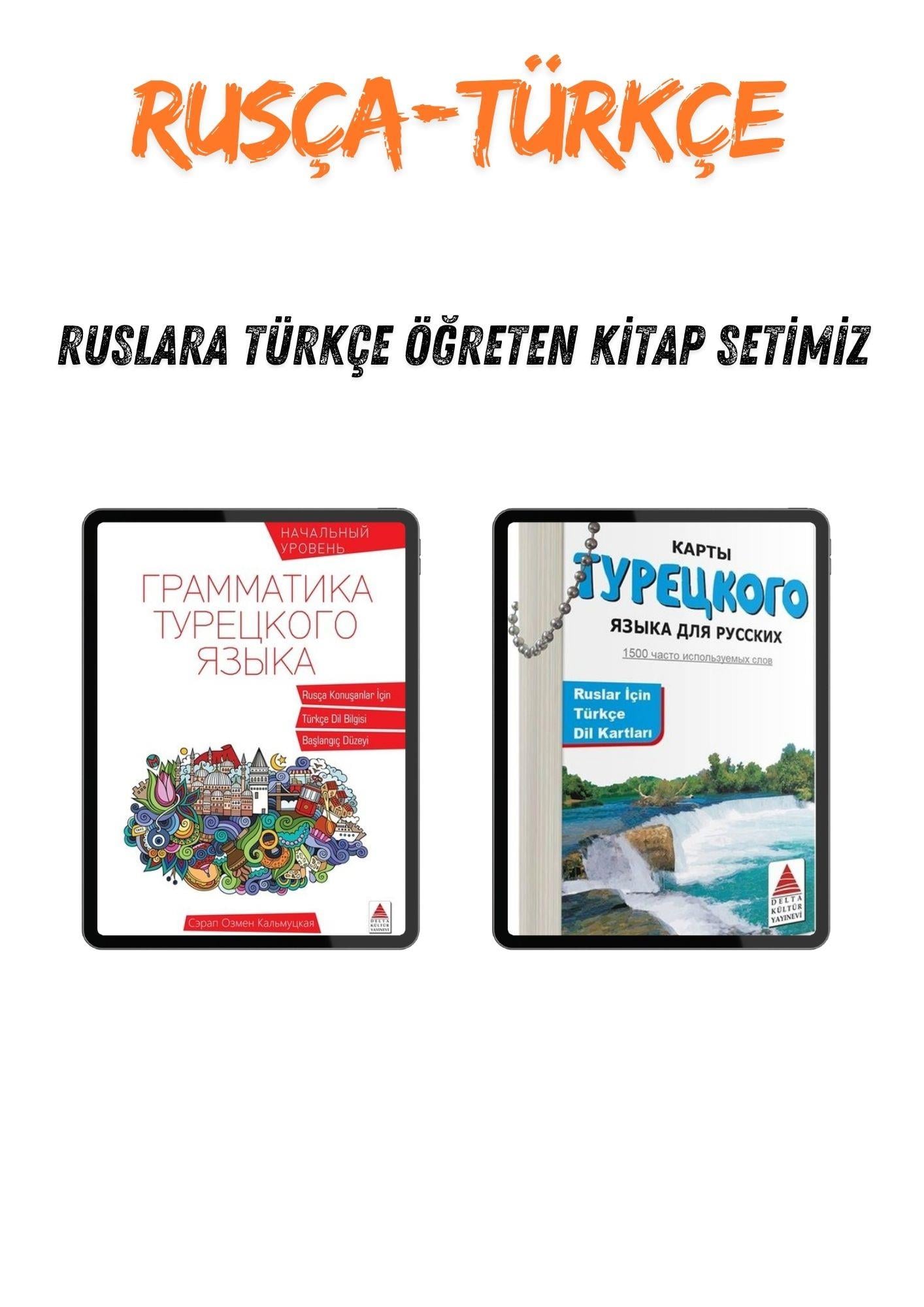 Rusça Konuşanlara Türkçe Eğitim Seti