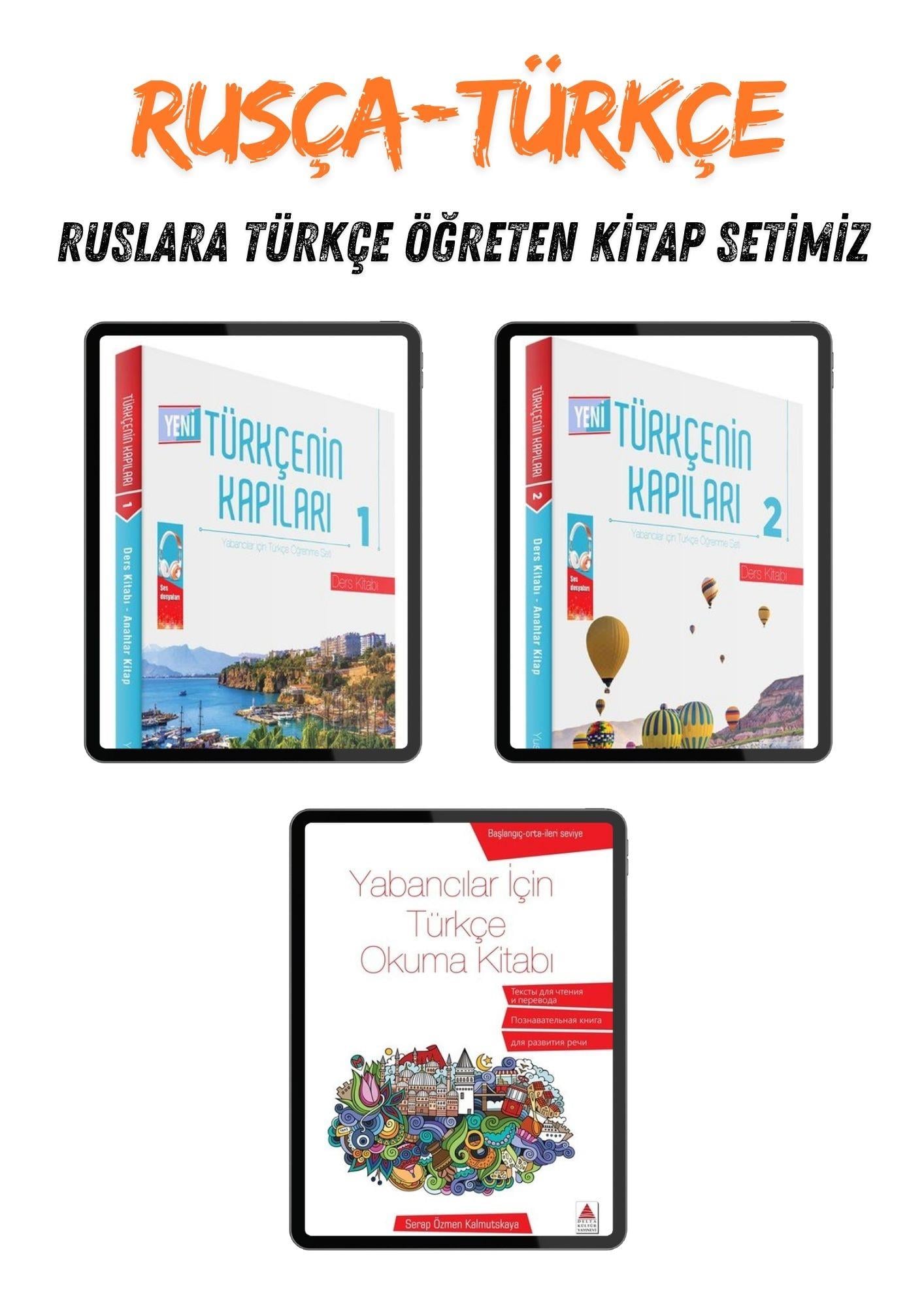 Rusça Konuşanlara Türkçe Eğitim Seti