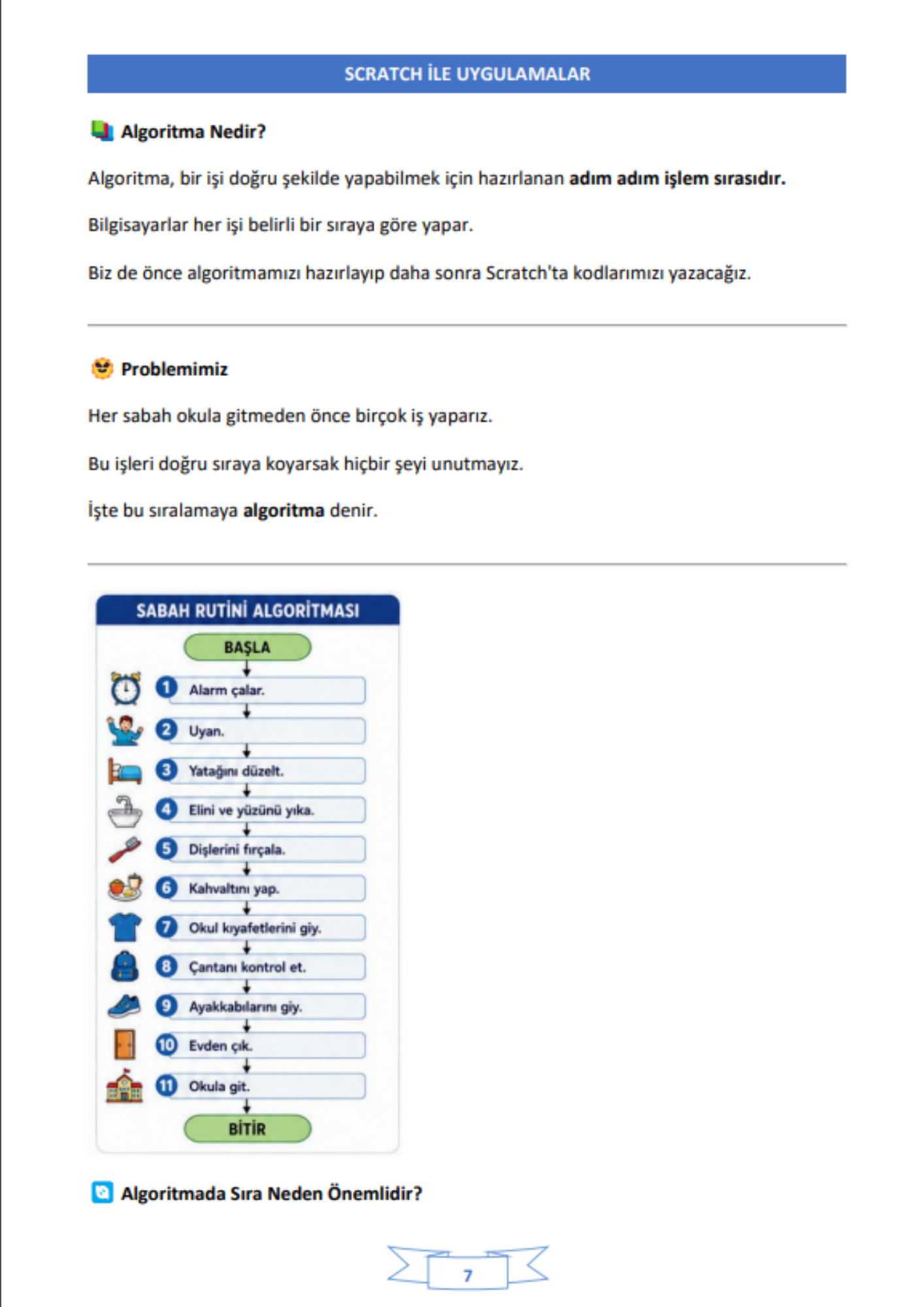 SCRATCH İLE ADIM ADIM PROJELER VE UYGULAMALAR