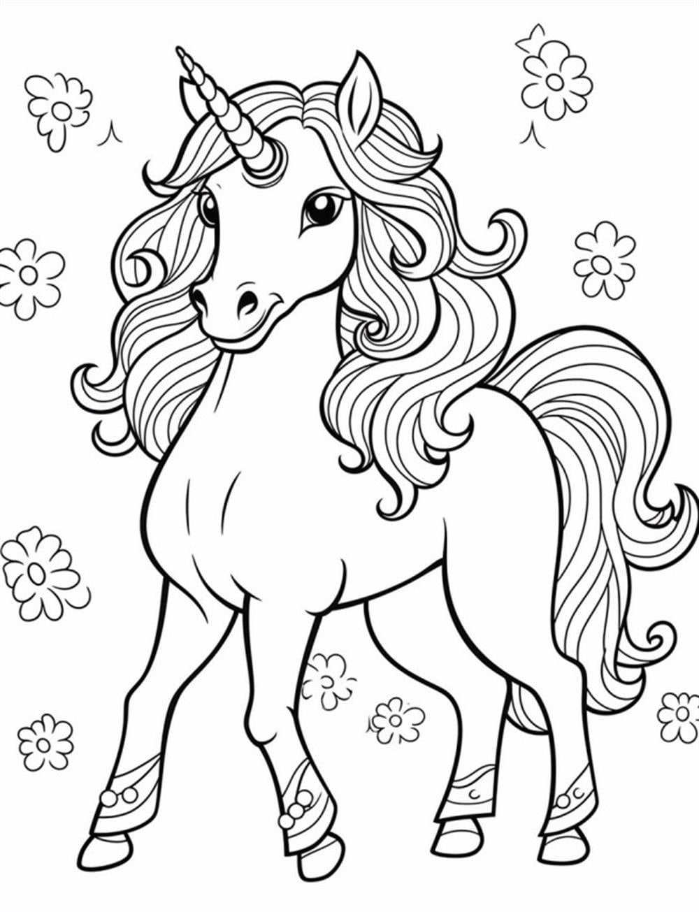Sevimli Unicorn Boyama Kitap Seti (2 Kitap)