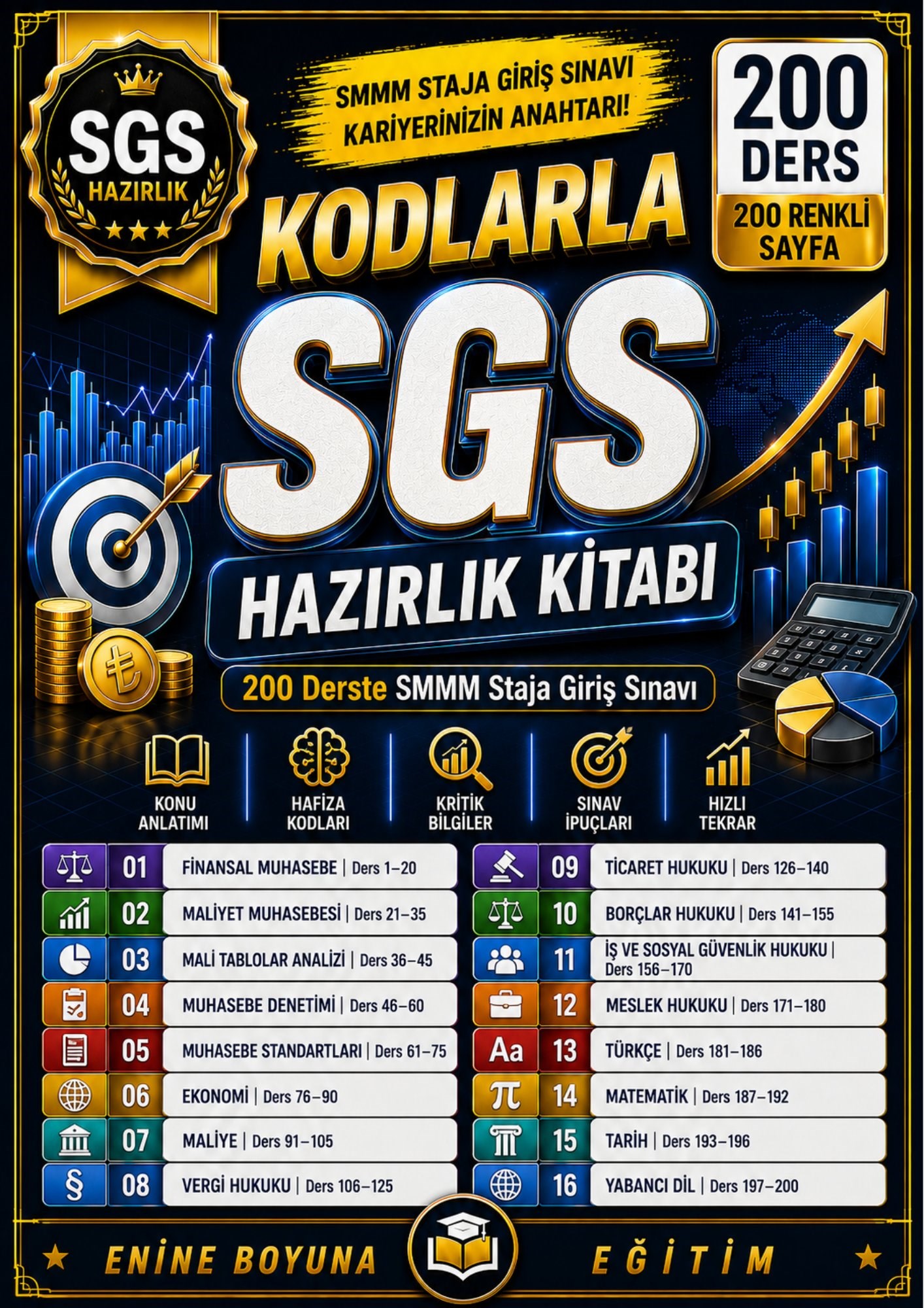 SGS FUL HAZIRLIK SETİ – SMMM Staja Giriş Sınavına Eksiksiz Hazırlık