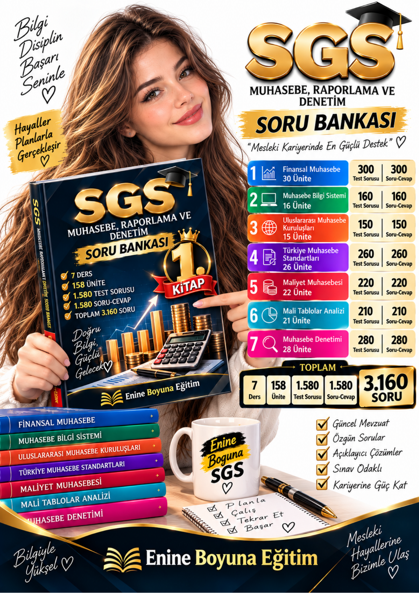 SGS Soru Bankası 3 Kitap Seti