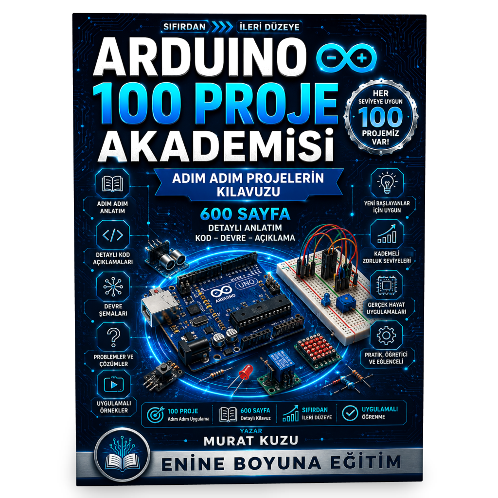 SIFIRDAN UZMANLIĞA ARDUINO AKADEMİSİ EĞİTİM SETİ