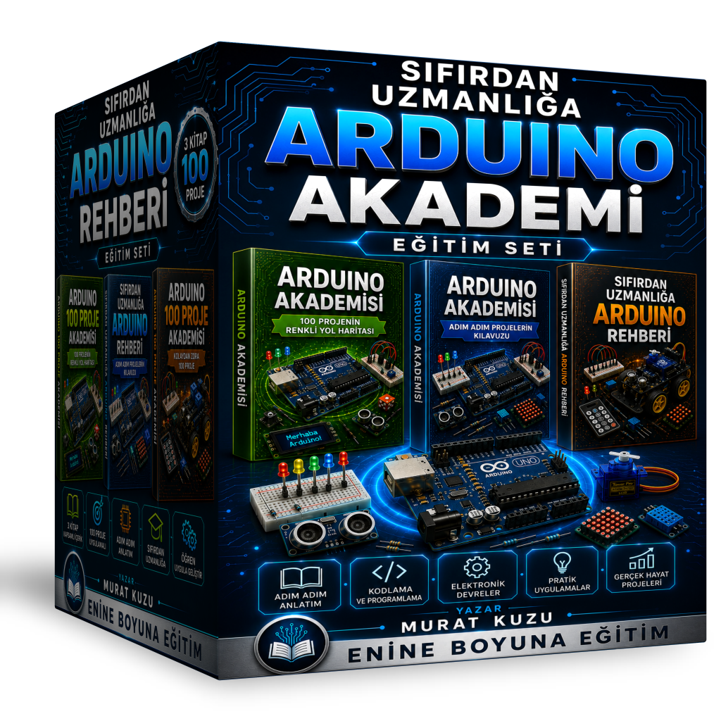 SIFIRDAN UZMANLIĞA ARDUINO AKADEMİSİ EĞİTİM SETİ