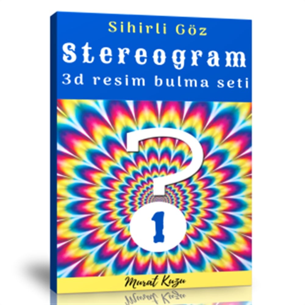 Sihirli Göz Stereogram Bulmaca Kitabı-1