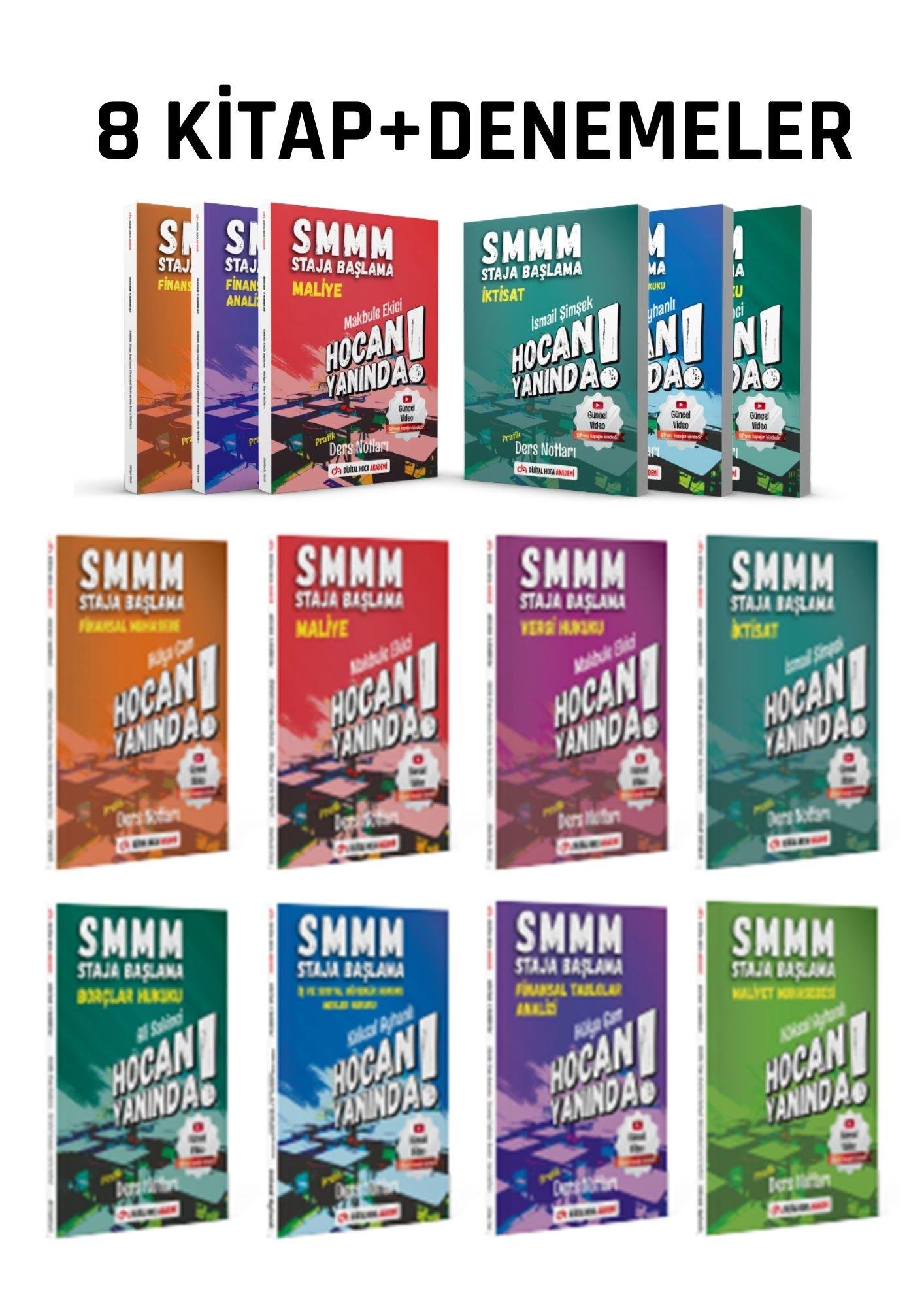 SMMM Süper Video DERS Paketi (326 Saat Anlatım + 8 Kitap)