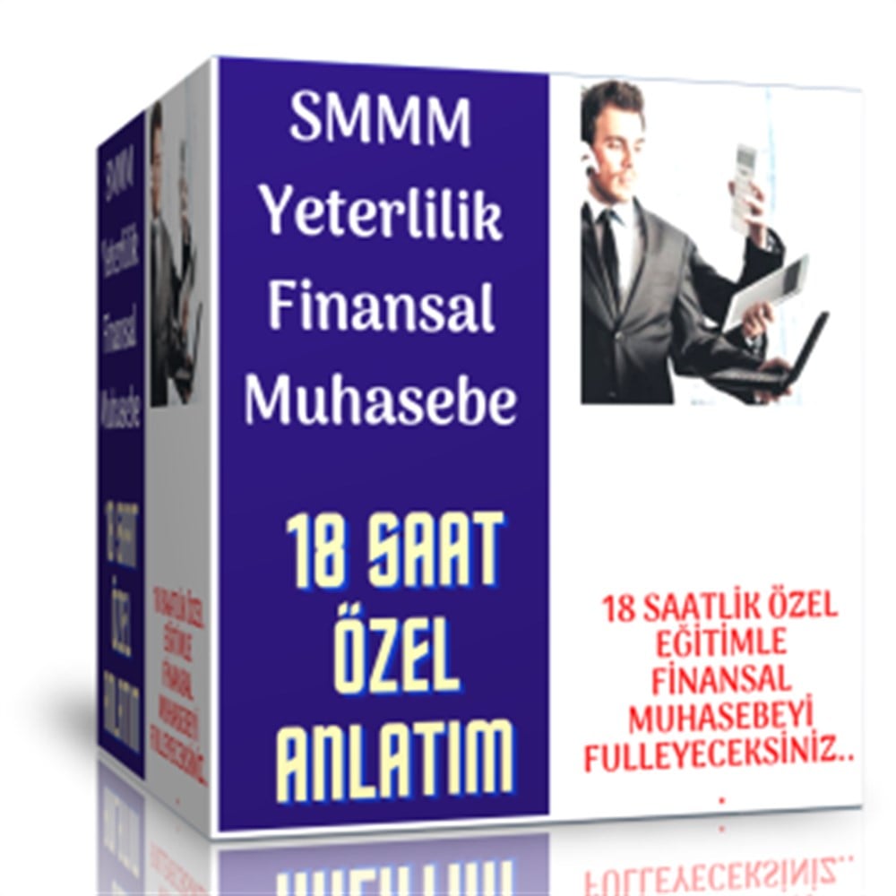 SMMM Yeterlilik Finansal Muhasebe Görüntülü Eğitim Seti