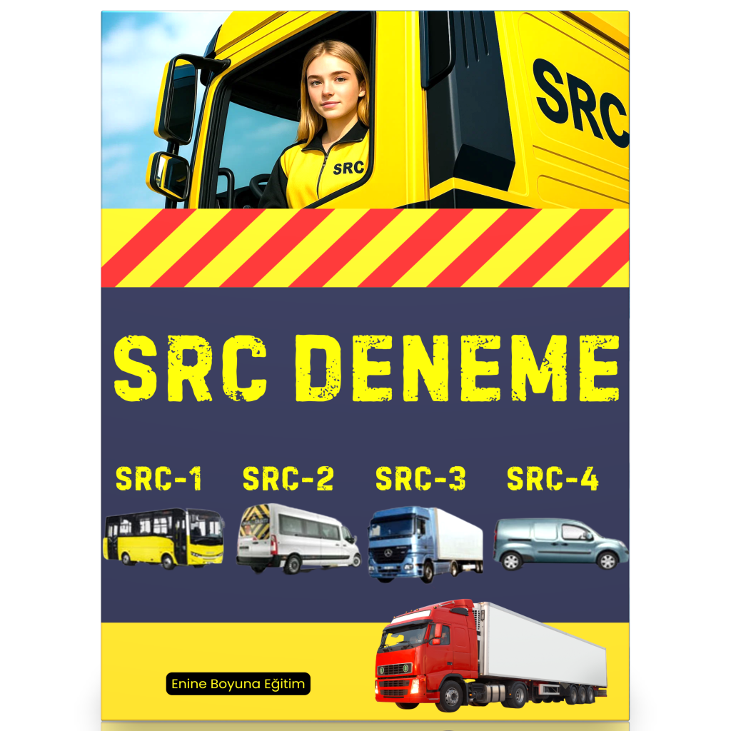 SRC Ders Notları Kitabı (Trafik İşaretleri PANOSU İlaveli)