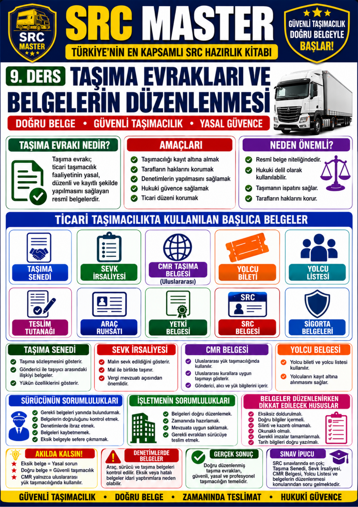 SRC MASTER – Türkiye'nin En Kapsamlı SRC Hazırlık Kitabı