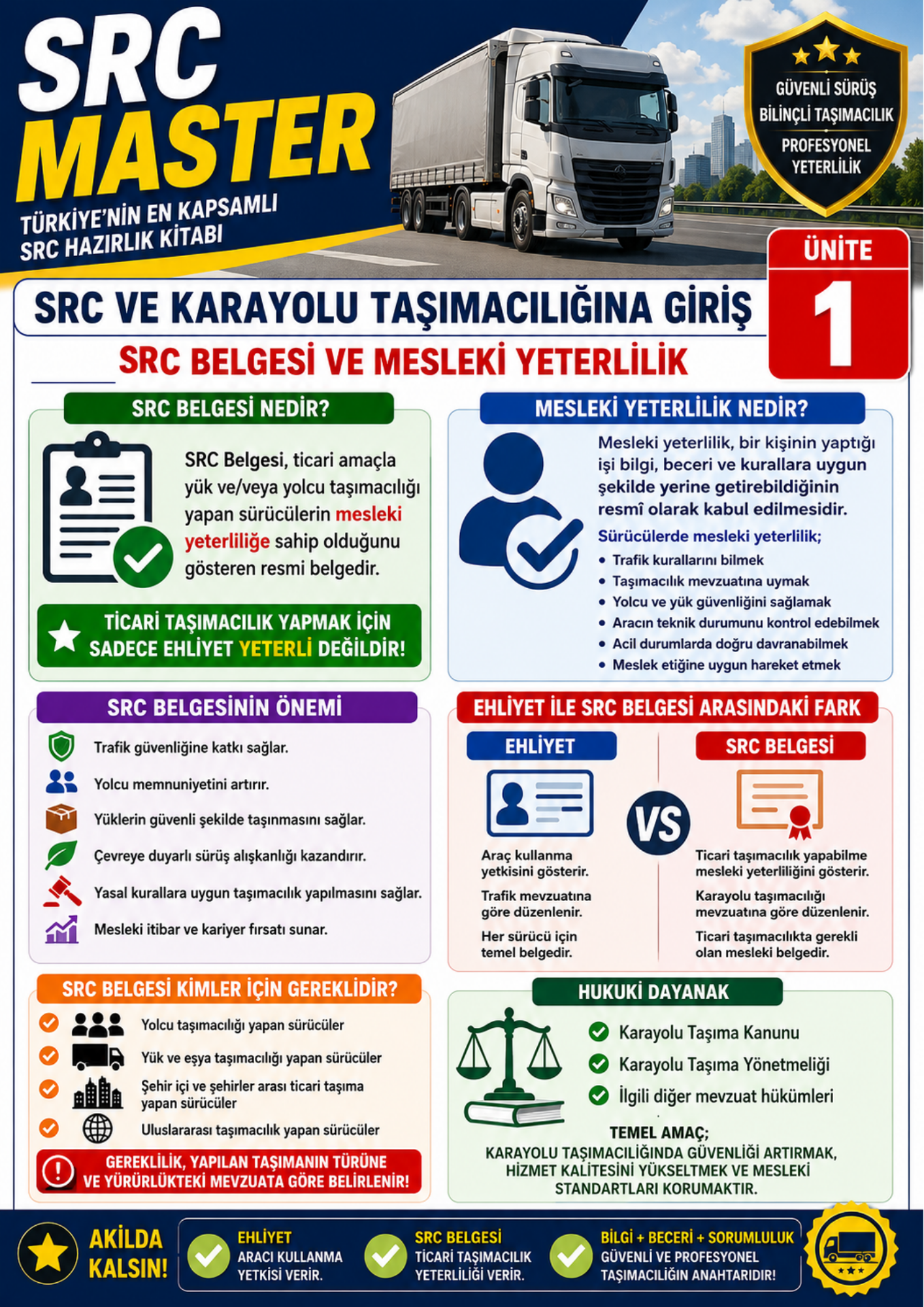 SRC MASTER – Türkiye'nin En Kapsamlı SRC Hazırlık Kitabı