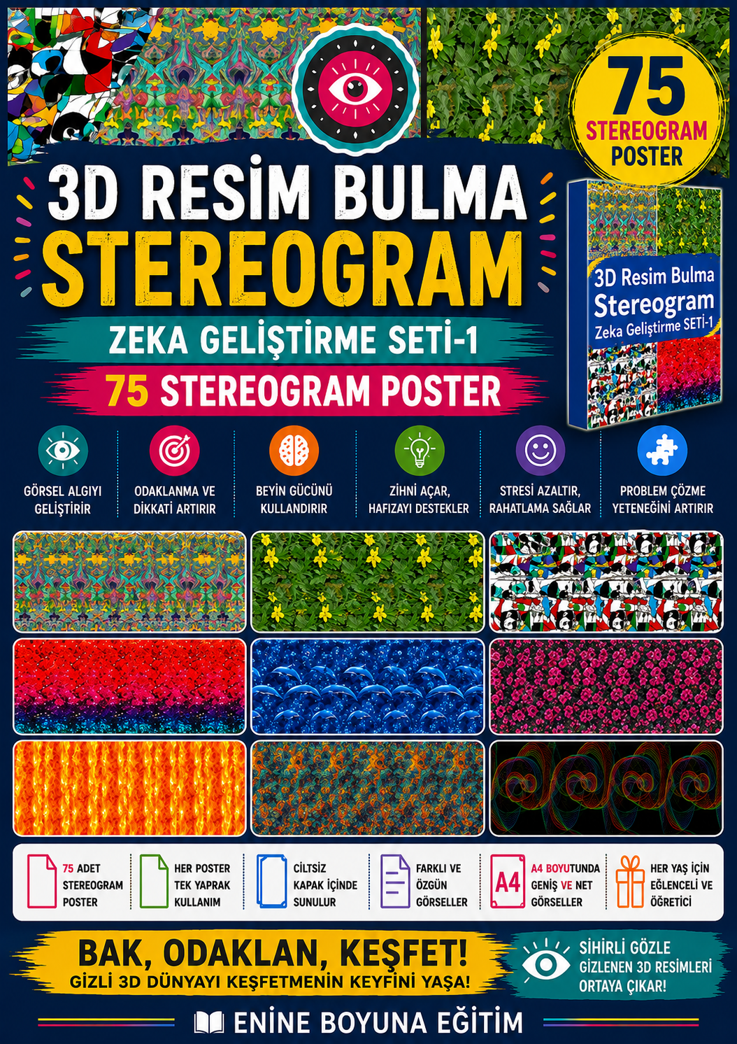 Stereogram Zeka Geliştirme Seti-1