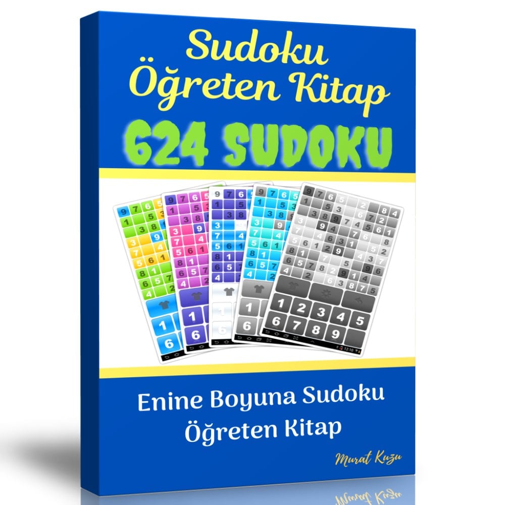 Sudoku Öğreten Kitap (Spiralli Kitap)