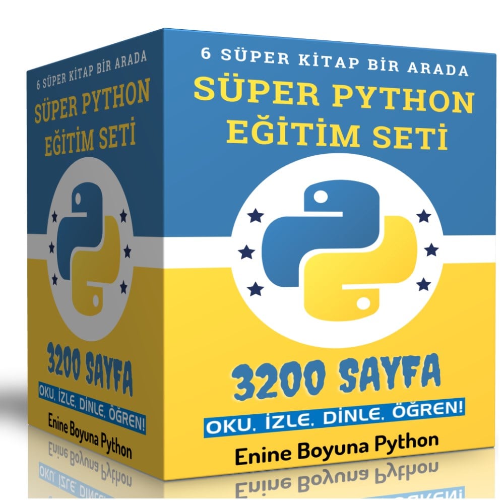 Süper Python Eğitim Seti (6 Süper Kitap)