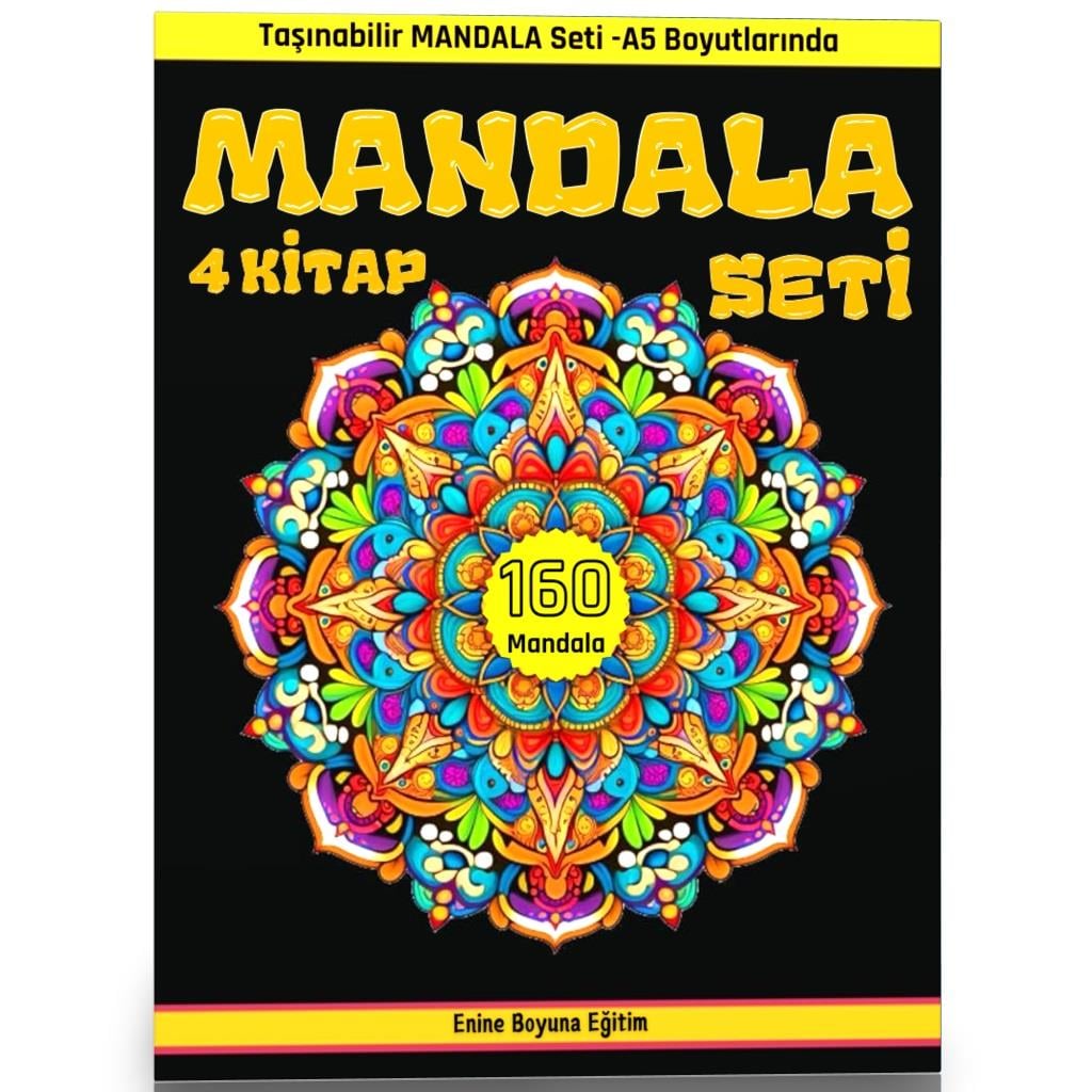 Taşınabilir Mandala Kitap Seti (4 Kitap)