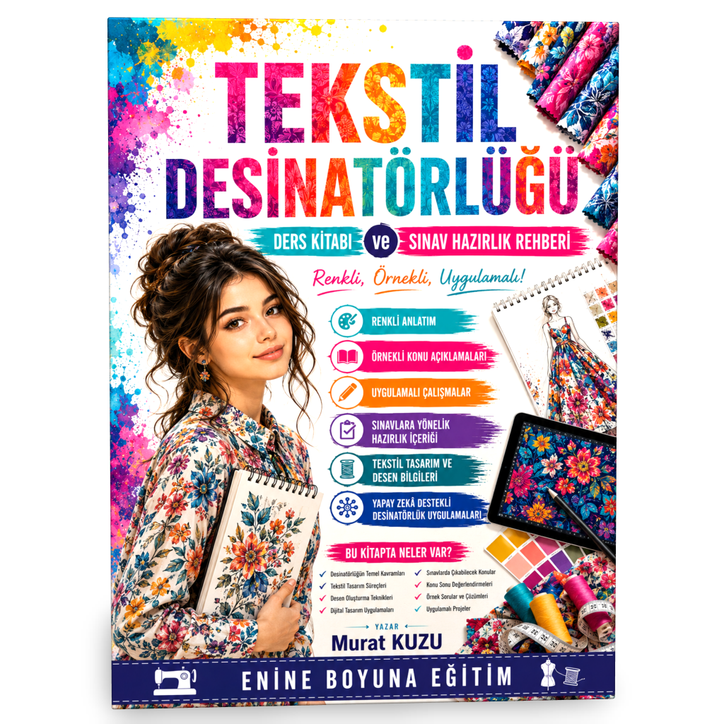 TEKSTİL DESİNATÖRLÜĞÜ DERS KİTABI VE SINAV HAZIRLIK REHBERİ 