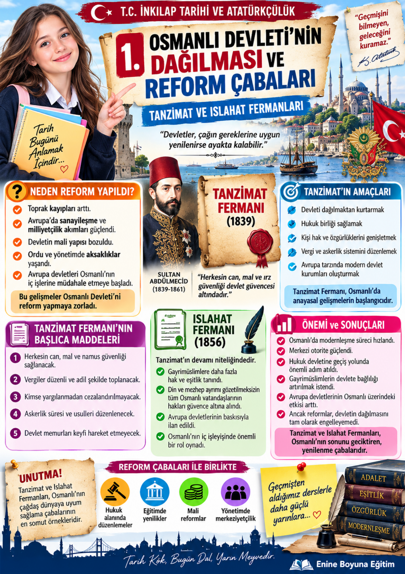TYT • AYT • KPSS ve TÜM SINAVLAR İÇİN İNKILAP TARİHİ