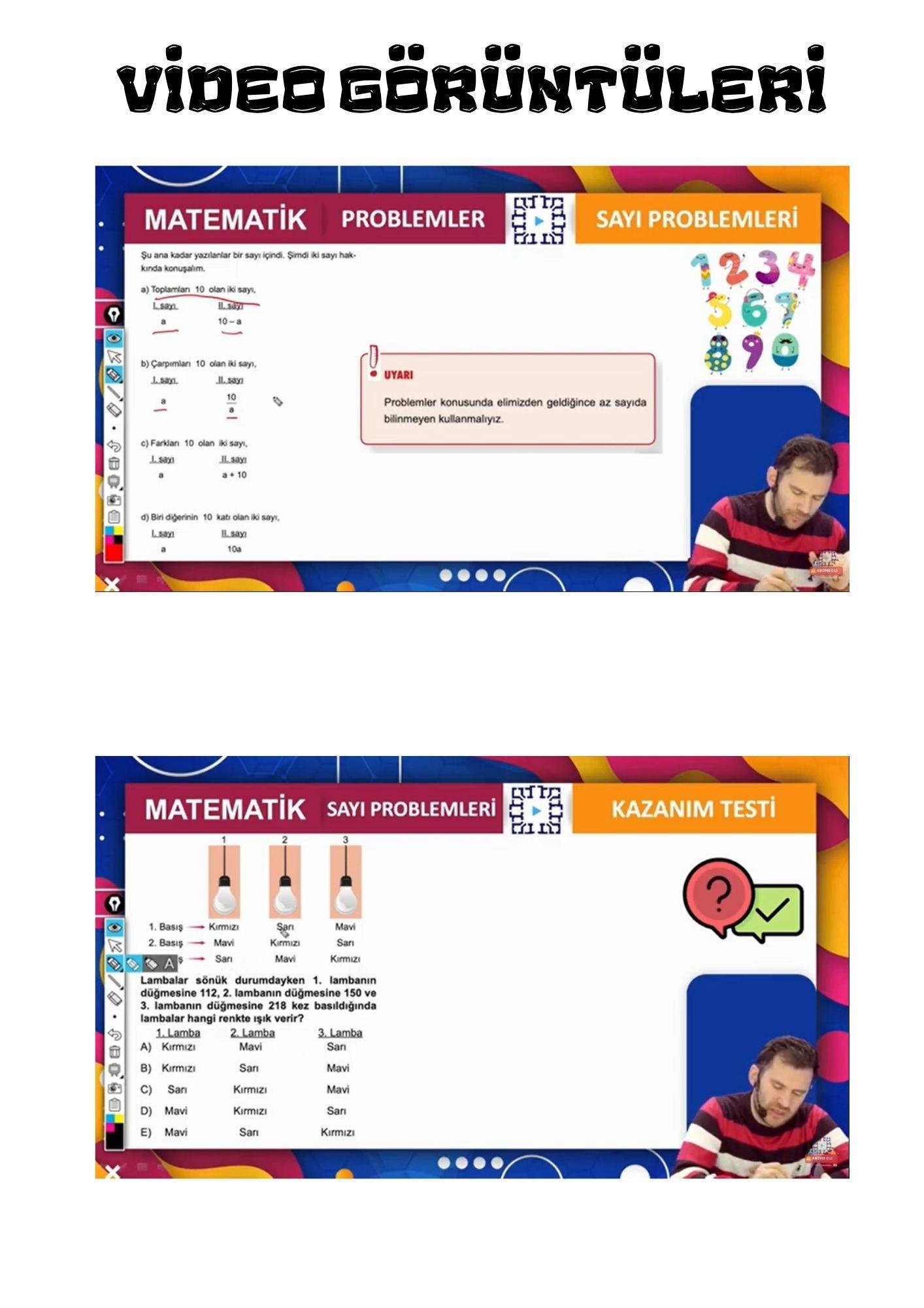 TYT Matematik Online Görüntülü Eğitim Seti