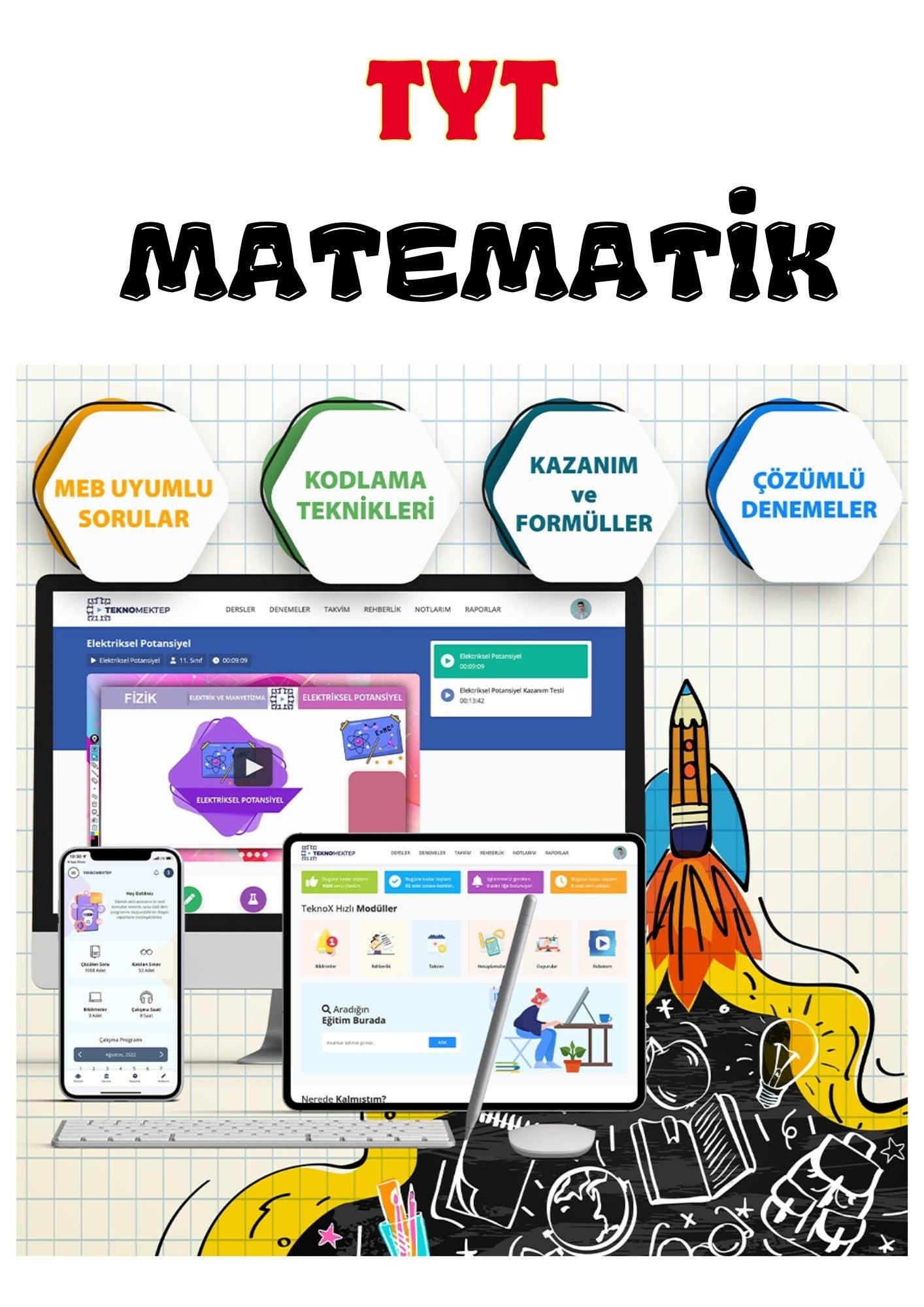 TYT Matematik Online Görüntülü Eğitim Seti