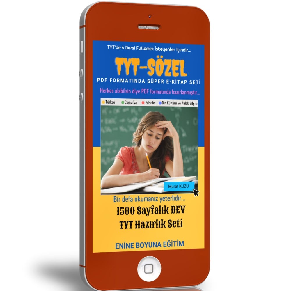TYT Sözel PDF Formatında Hazırlık Seti