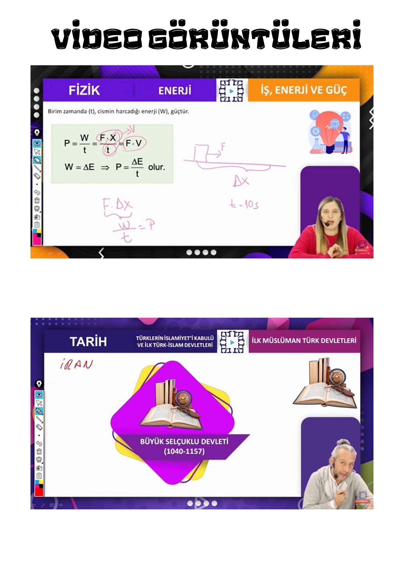 TYT Tüm Dersler Online Görüntülü Eğitim Seti