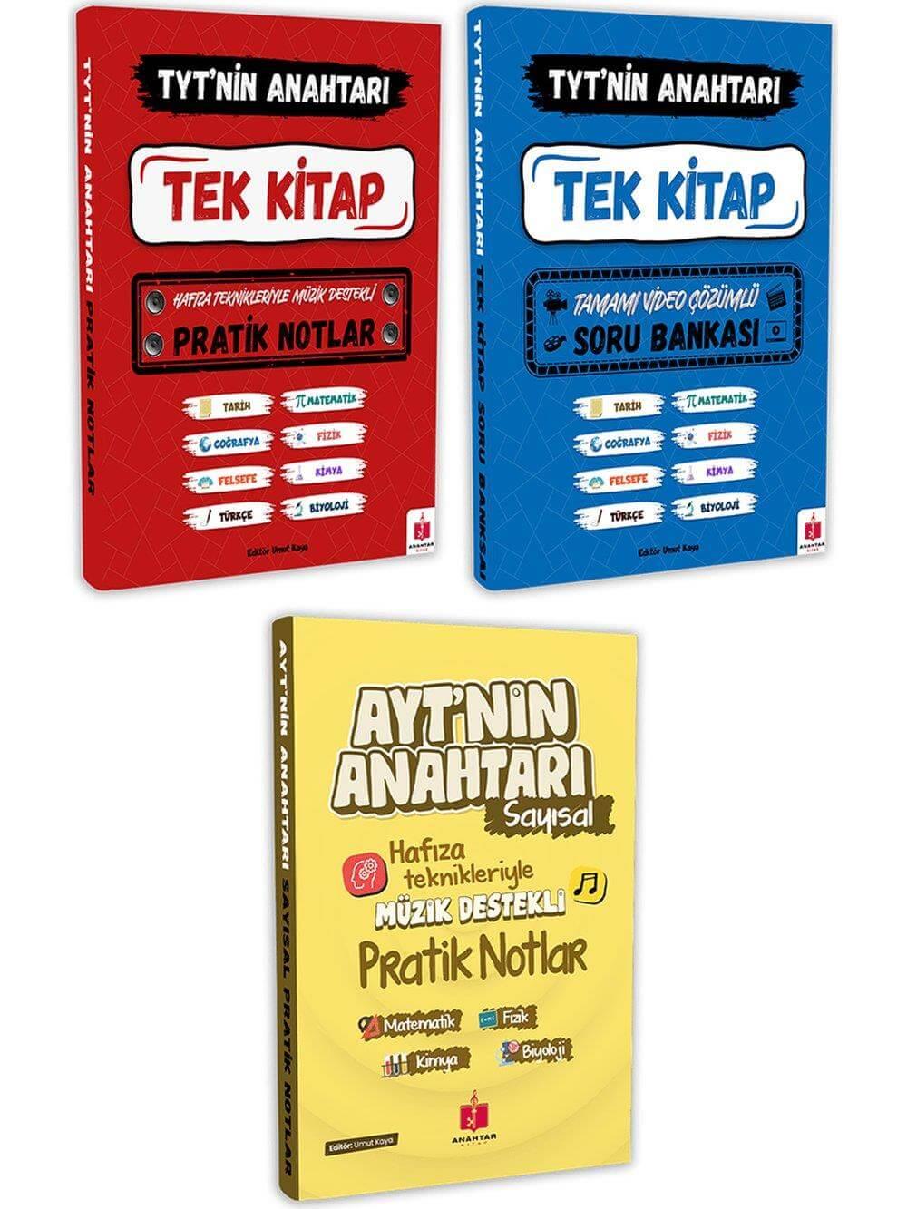 TYT'nin Anahtarı Süper 2'li & AYT'nin Anahtarı Sayısal Tüm Dersler Tek Kitap