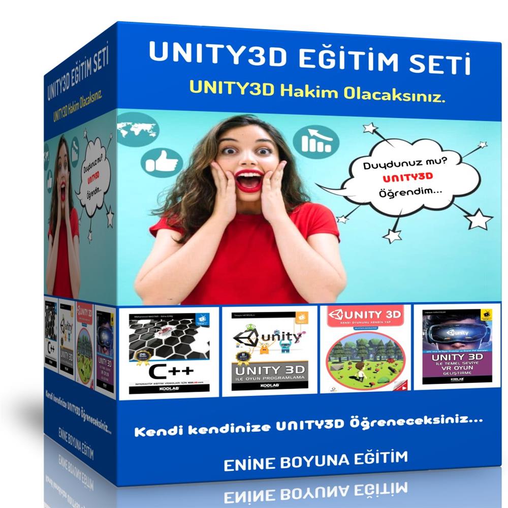 UNITY3D EĞİTİM SETİ (4 Kitap)