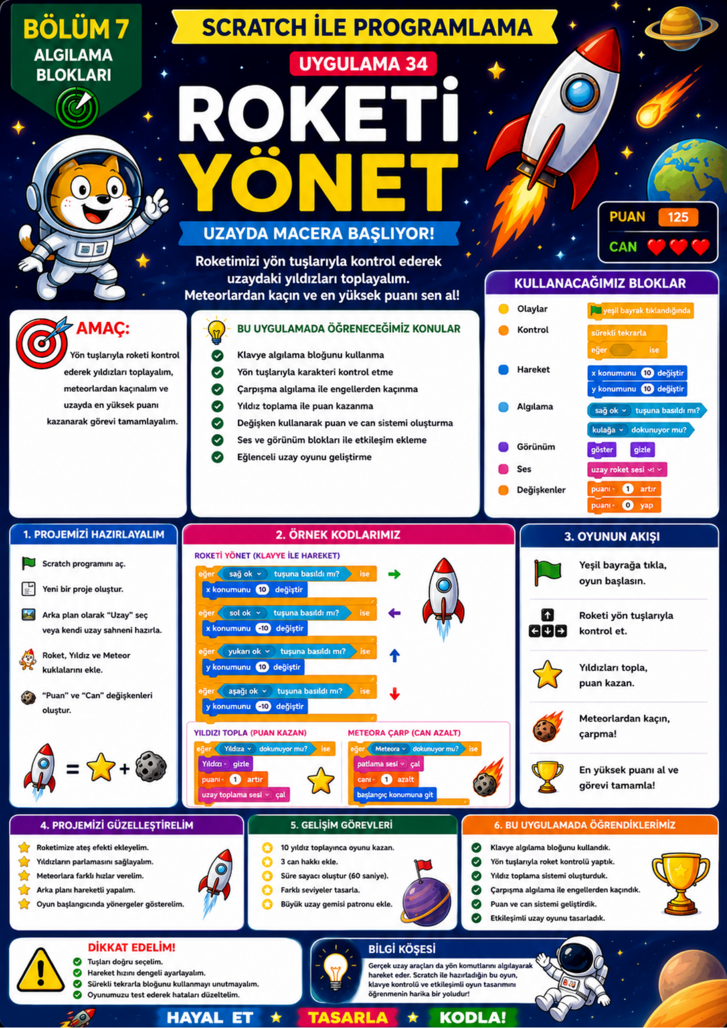 UYGULAMALI SCRATCH EĞİTİM SETİ