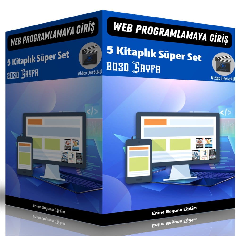 Web Programlamaya Giriş Eğitim Seti (5 Süper Kitap)