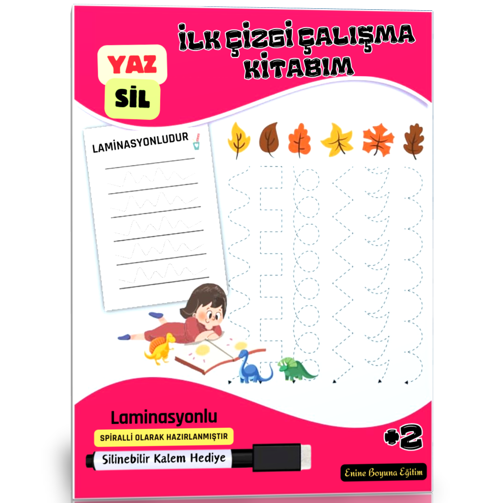 YAZ-SİL İLK Çizgi Çalışma Kitabım 