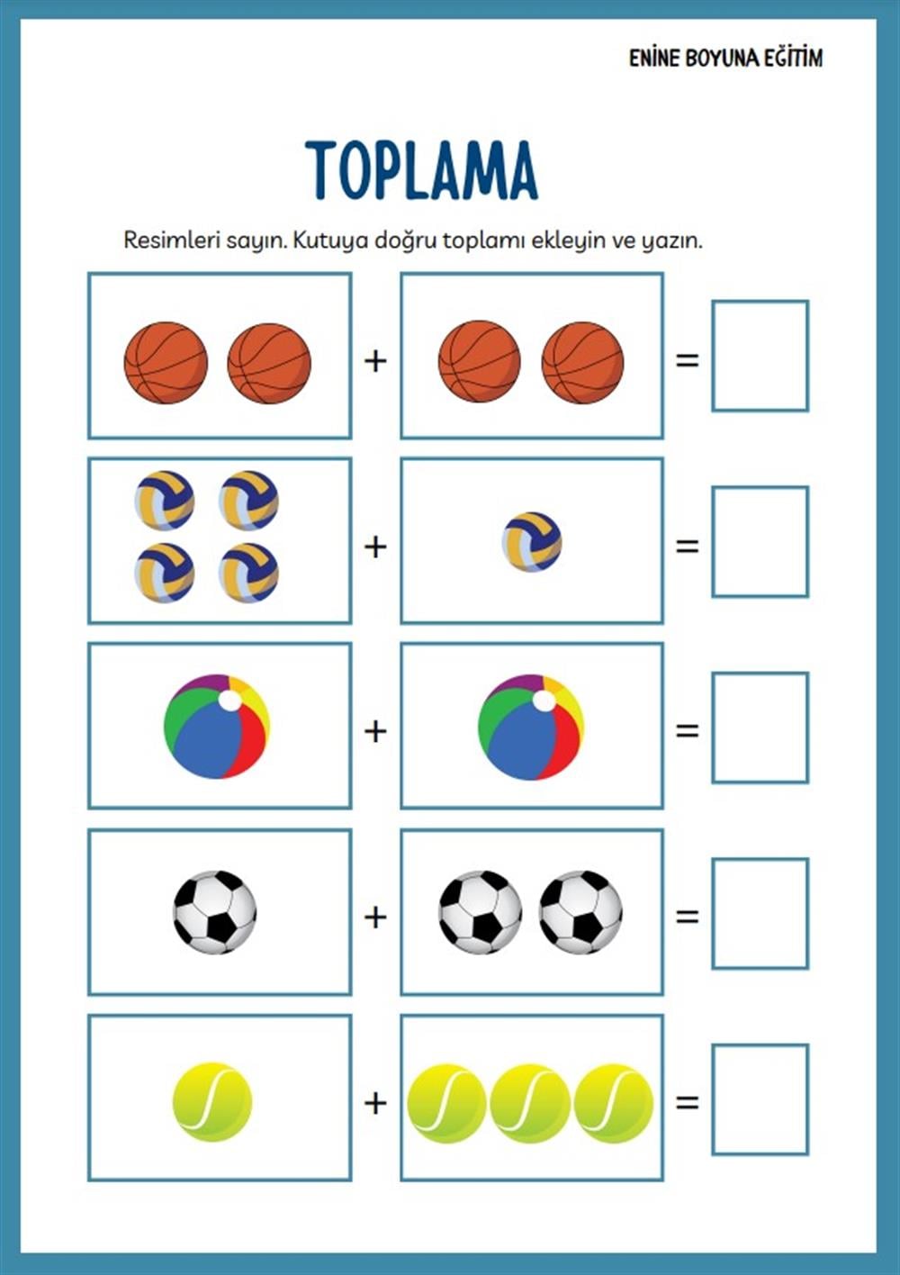 YAZ-SİL İlk Matematik Kitabım