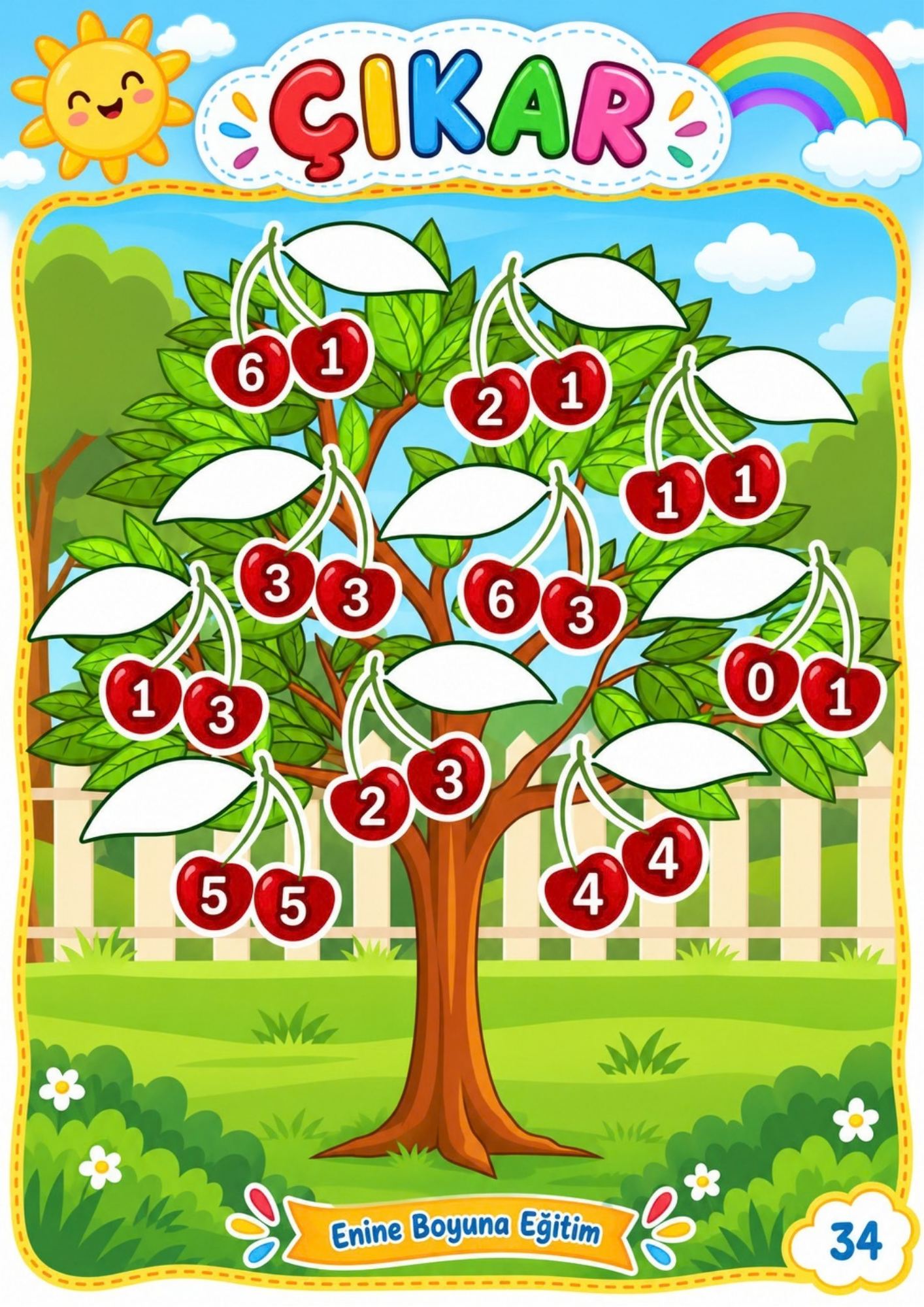 YAZ-SİL VE CIRT CIRTLI DİKKAT VE ZEKÂ ETKİNLİKLERİ KİTABI – 50 ETKİNLİK