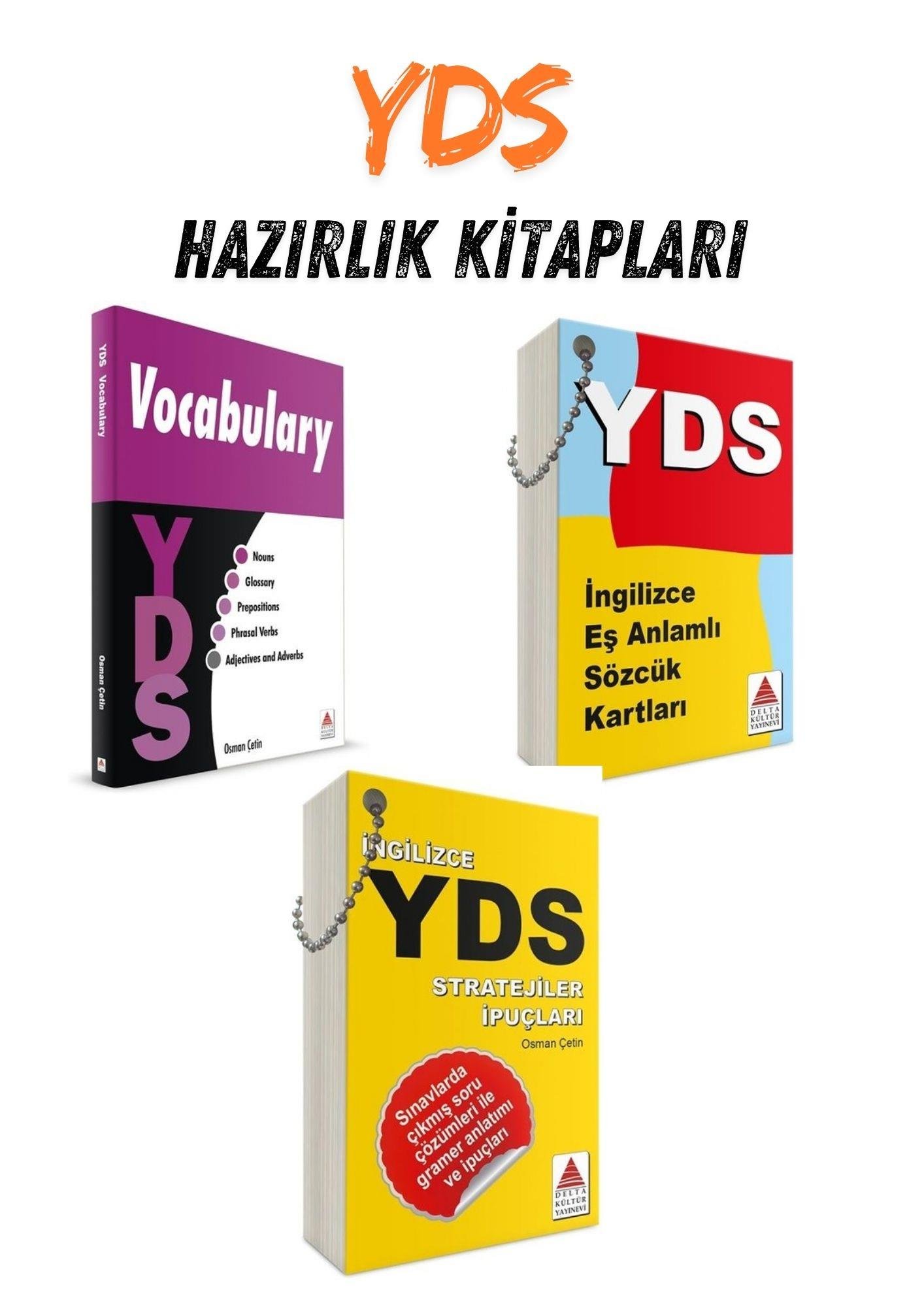 YDS Hazırlık Eğitim Seti (11 Süper Kitap + 45 Saat Anlatım)