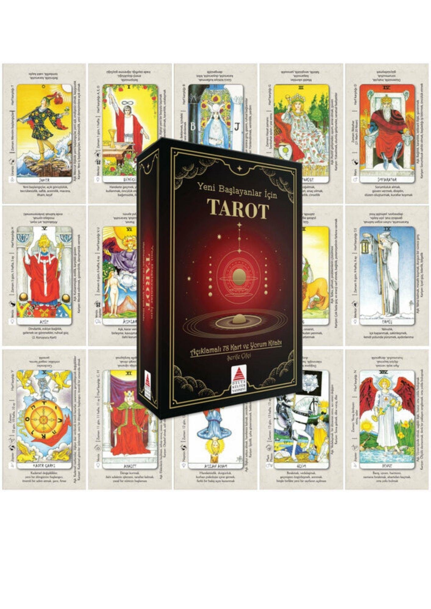 Yeni Başlayanlar için Tarot Eğitim Seti