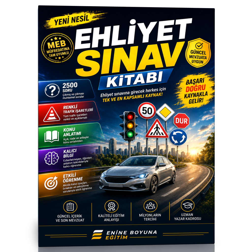YENİ NESİL EHLİYET SINAV KİTABI 