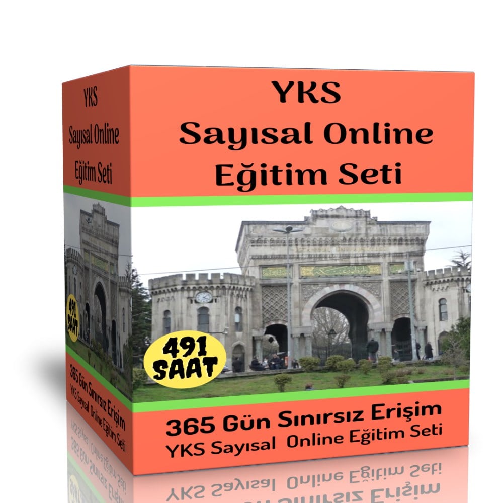 YKS Sayısal Online Eğitim Seti