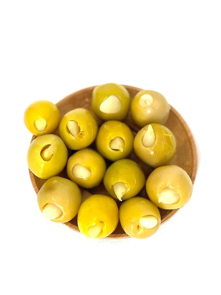Gurme Lezzetler Dolgulu Yeşil Zeytin Seti(Acı Biber, Sarımsak, Izgara)