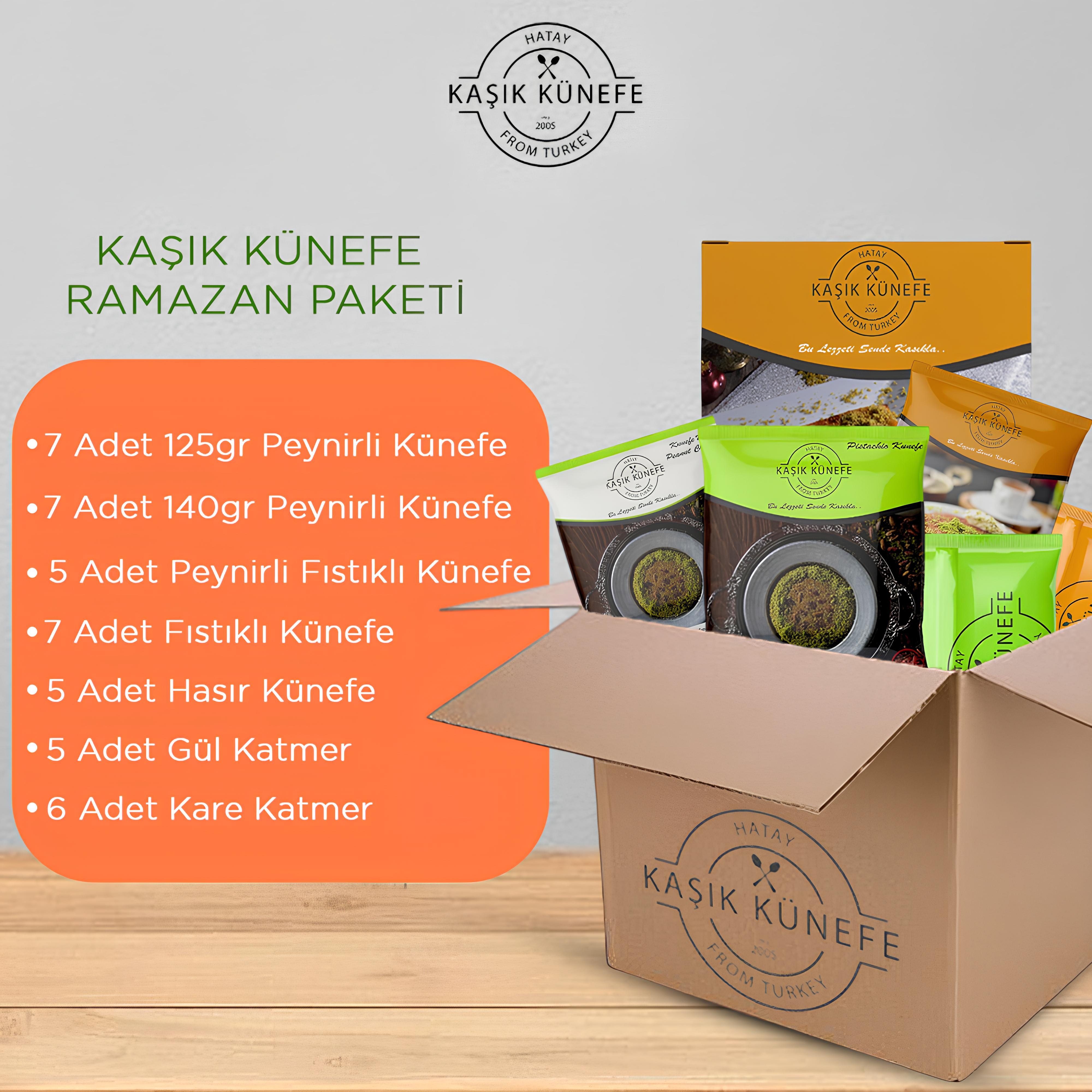 Dondurulmuş Künefe & Katmer Ramazan Paketi